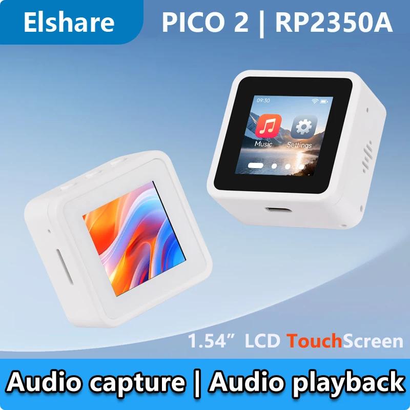 Raspberry Pi Pico 2 RP2350A development card with 1.54 inch touchscreen and 240×240 LCD display