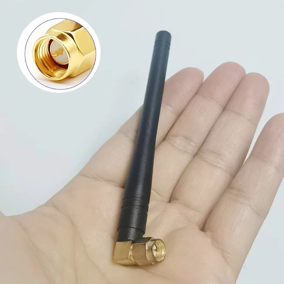 1pc 2.4G WiFi Antenna Ripetitore di Segnale 3dbi Antenna Esterna Ad Alto Guadagno per la Scheda di Rete della Scheda Madre Veicolo Amplificatore Bluetooth