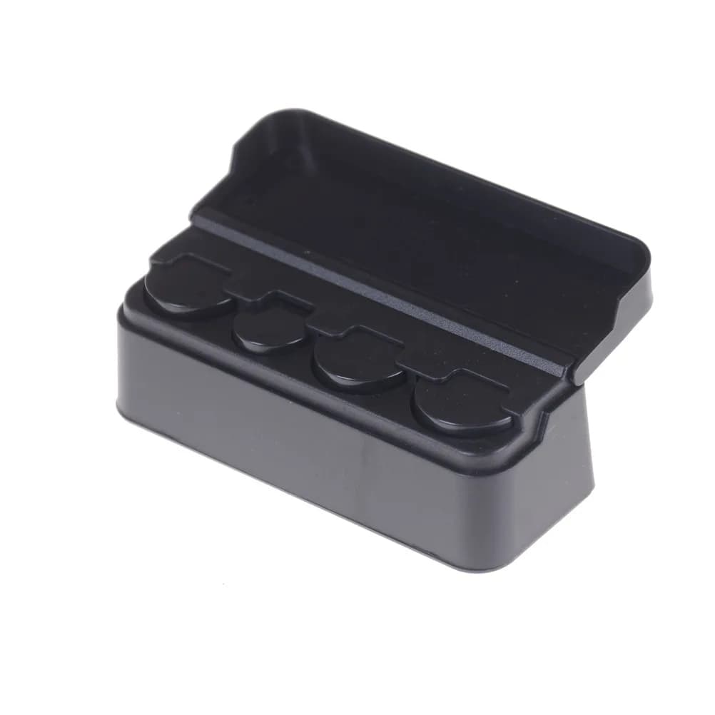 1PC Coin Changer Dispenser Plastic Coin Storage Box Wallet Organizer Holder.
