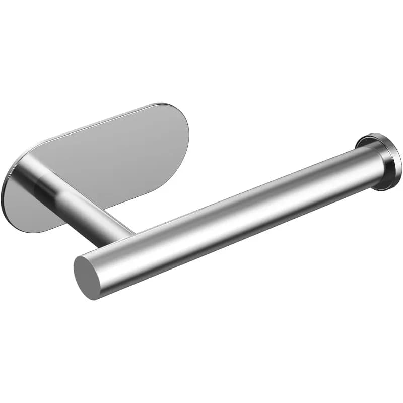 Portarotolo da Bagno Adesivo, Dispenser per Carta Assorbente, 1 Pezzo, Accessori per WC e Cucina