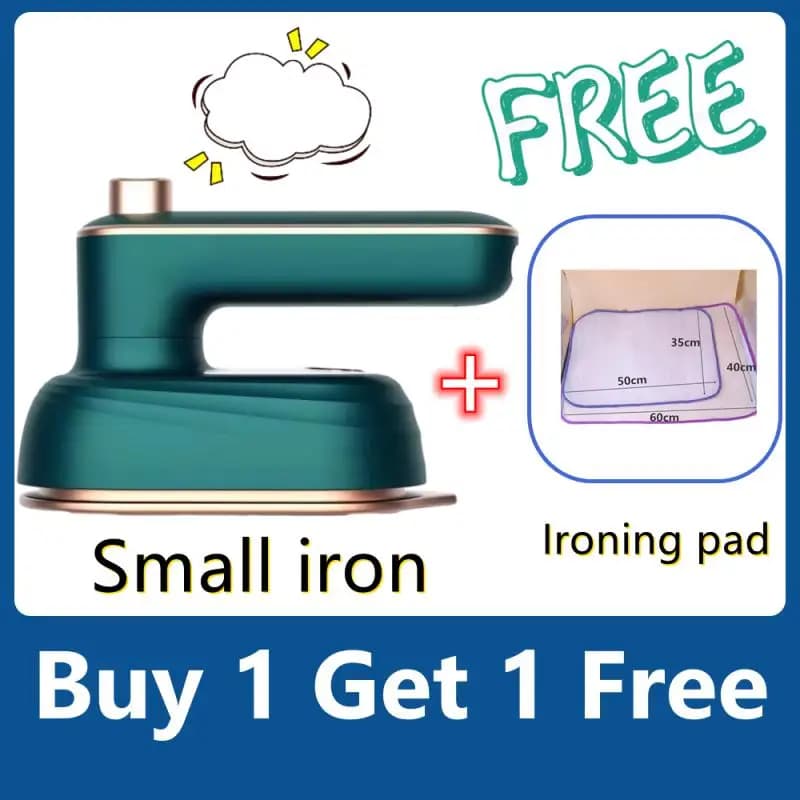 Mini ferro da stiro professionale Micro pressa di calore Ferro da stiro elettrico portatile portatile per indumenti a vapore per cucire ferro da viaggio