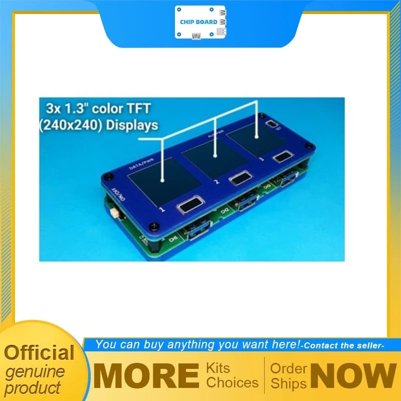 CrowdSupply USB Insight Hub, USB Diagnostic Tool, Developer Testing and Debug Interface Device