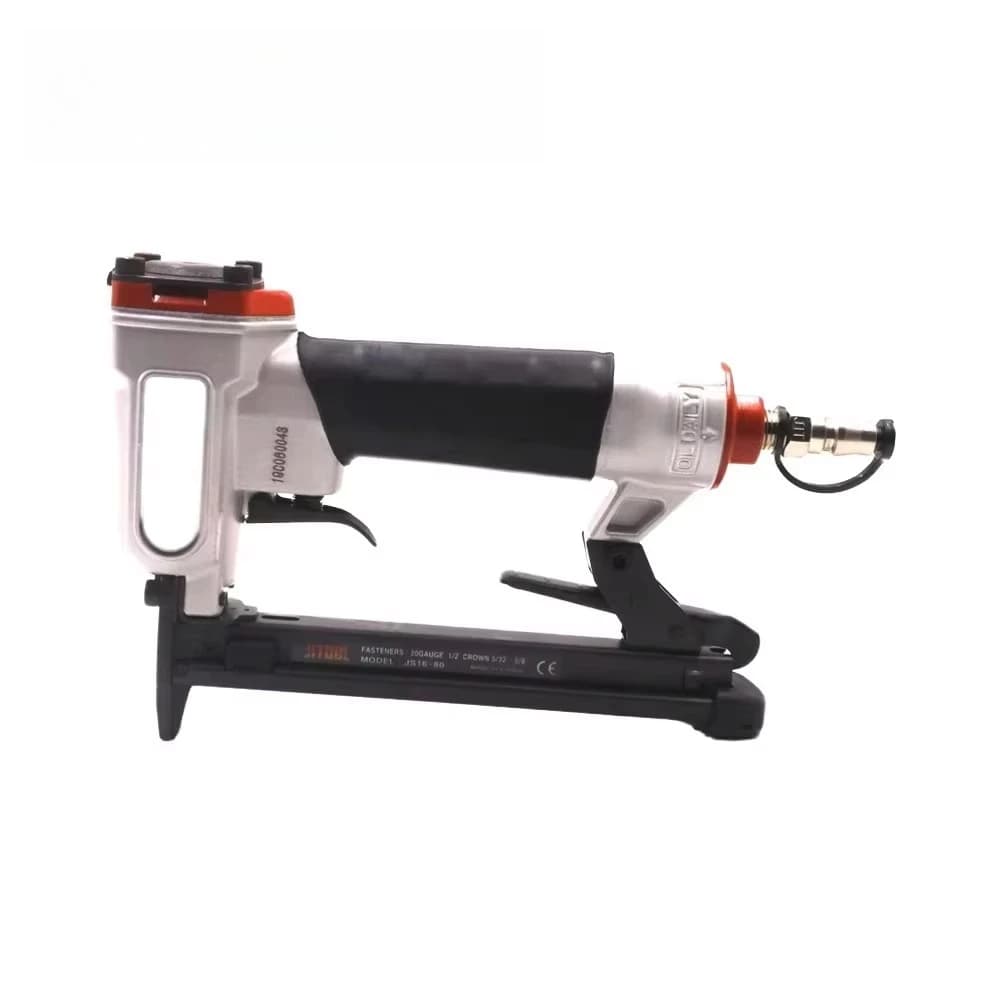 Graffettatrice Pneumatica ad Alta Prestazione JS1680 20GA 140PCS in Alluminio per Chiodi a U, per Mobili, Armadi, Uso Industriale