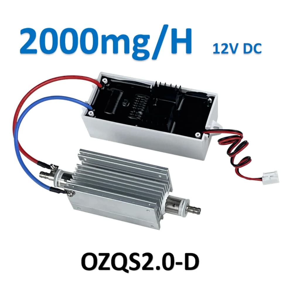 Tubo O3 per parte di celle per generatore di ozono al quarzo puro in acciaio inossidabile o titanio AQUAPURE
