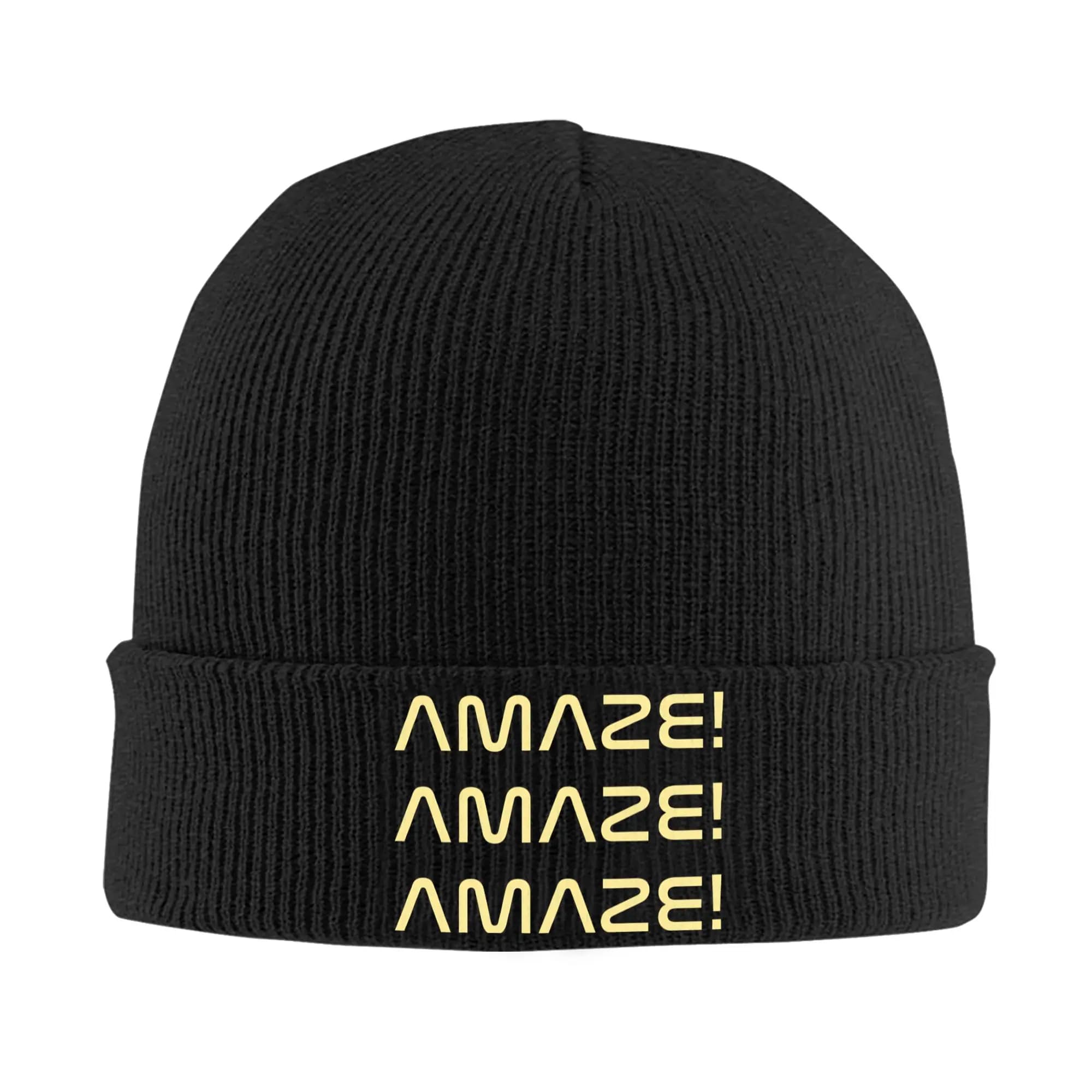 Cappello Lavorato a Maglia AMAZE Project Hail Mary Movie, Berretto Termico Elastico Stampato per Uomo e Donna, Ideale per Palestra, Autunno e Inverno