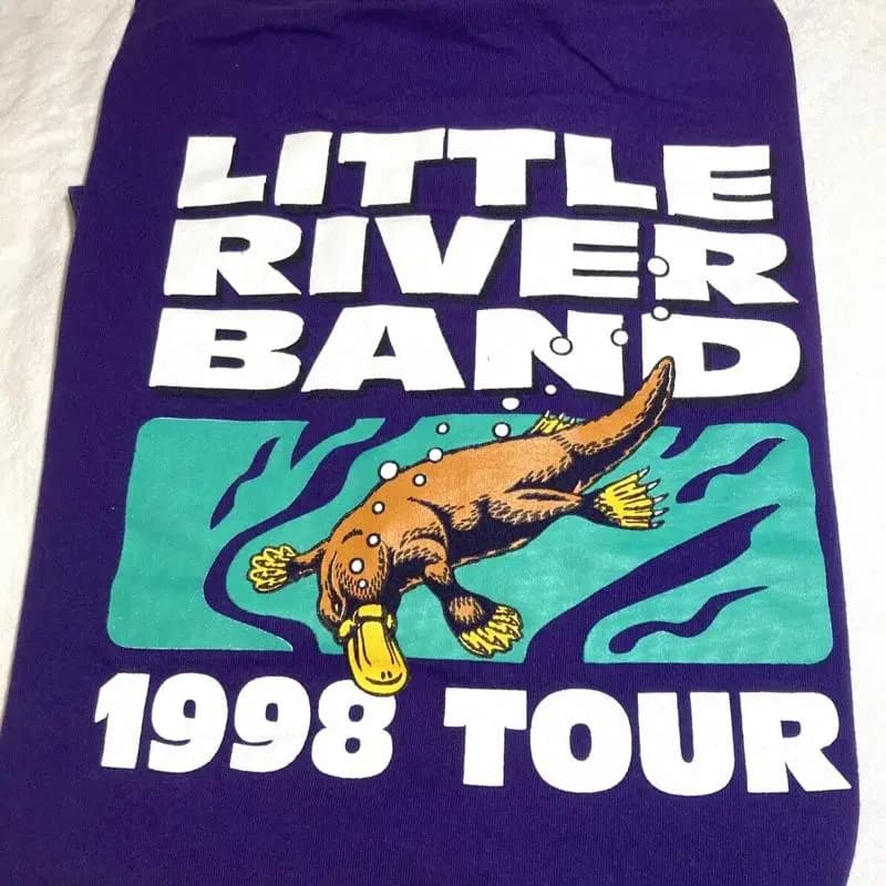Little River Band Tour Concert Maglietta viola in cotone di tutte le taglie Uu345