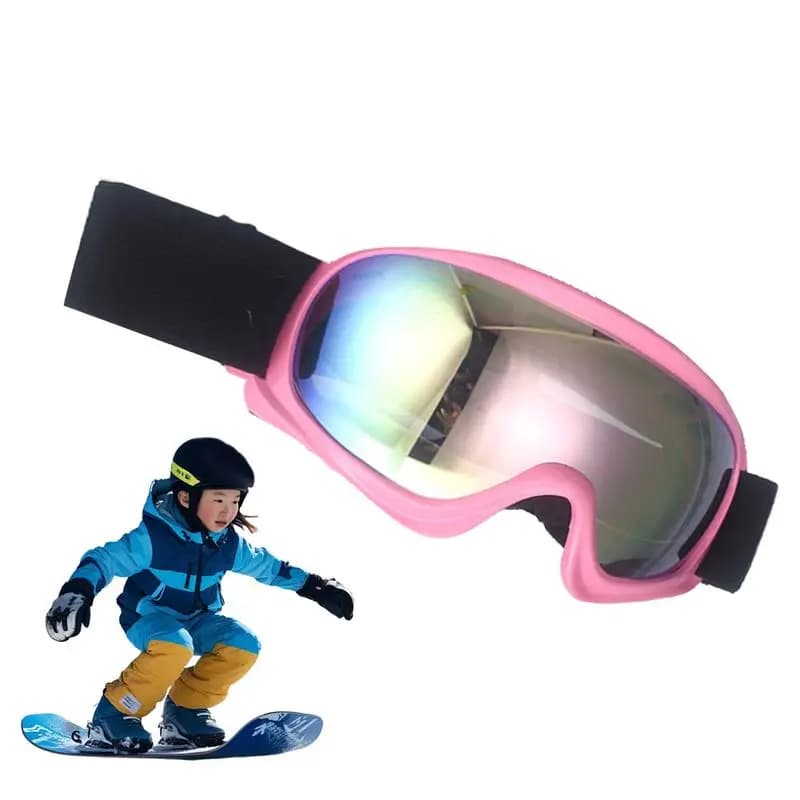 Occhiali da snowboard antiappannamento per bambini Occhiali per sport sulla neve Occhiali da sci sportivi antivento Occhiali da neve HD