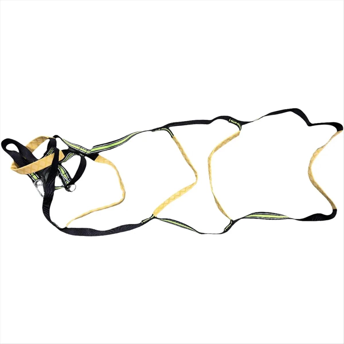 BHBL Marine Rope Ladder,for Inflatable Boats,Fishing Boats,Kayaks,Motorboats,Portable Marine Boarding Rope Ladder 4 Elevators