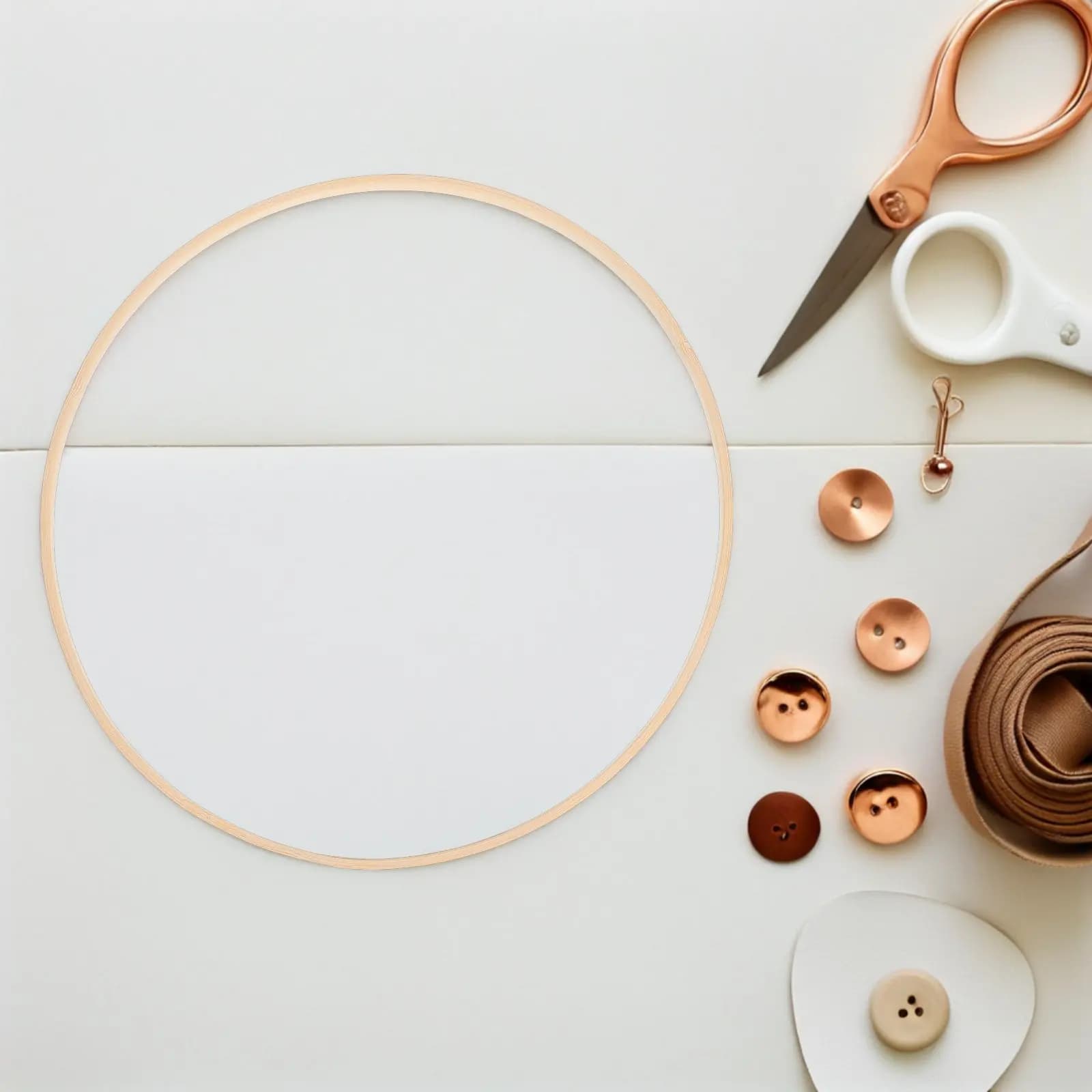 10Pcs Bamboo Wreath Hoop Rings Floral Circle DIY Garland for Dreamcatcher Macrame Wedding Craft Supplies 25Cm Floral Rings