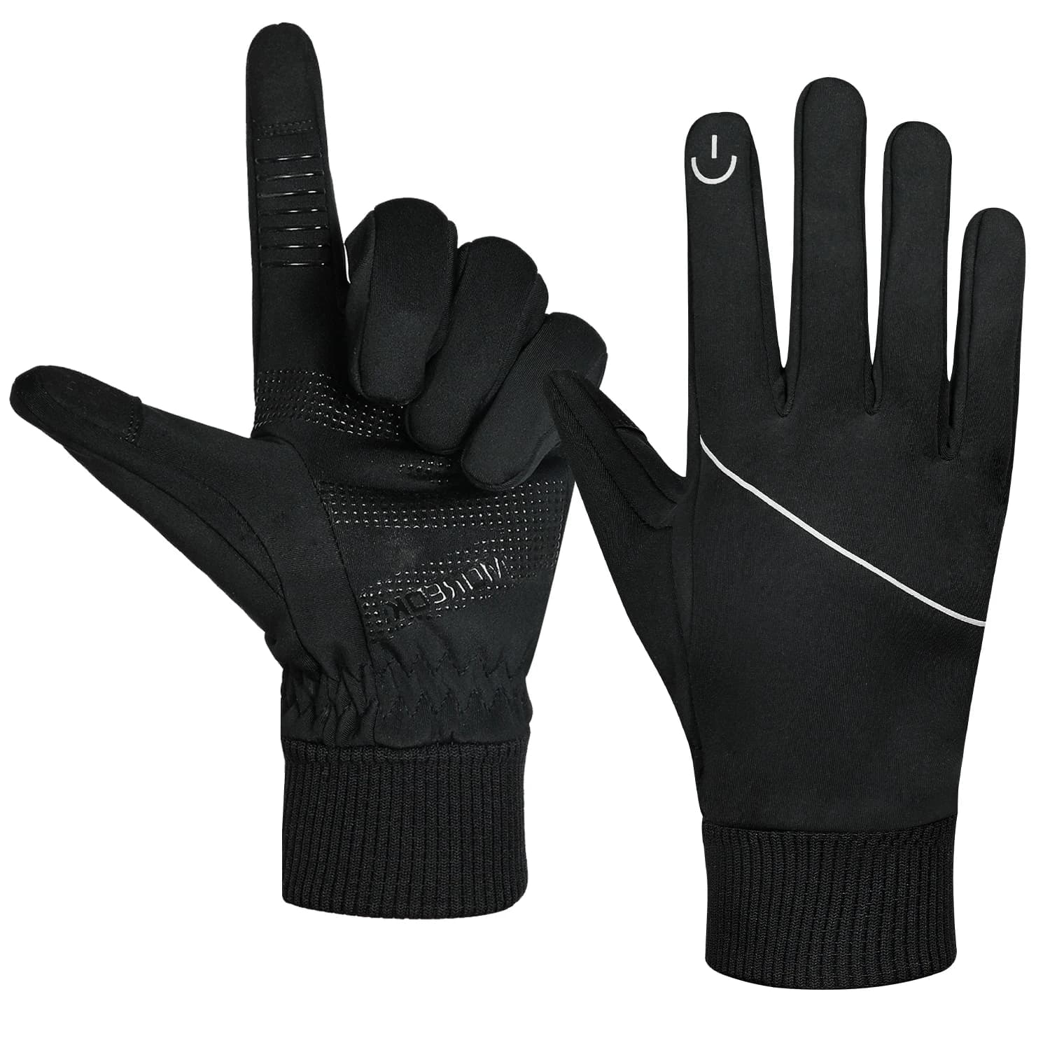 Guanti Termici Invernali MOREOK, Guanti Caldi Antivento con Touch Screen per Guida, Ciclismo, Equitazione, Corsa per Uomini e Donne