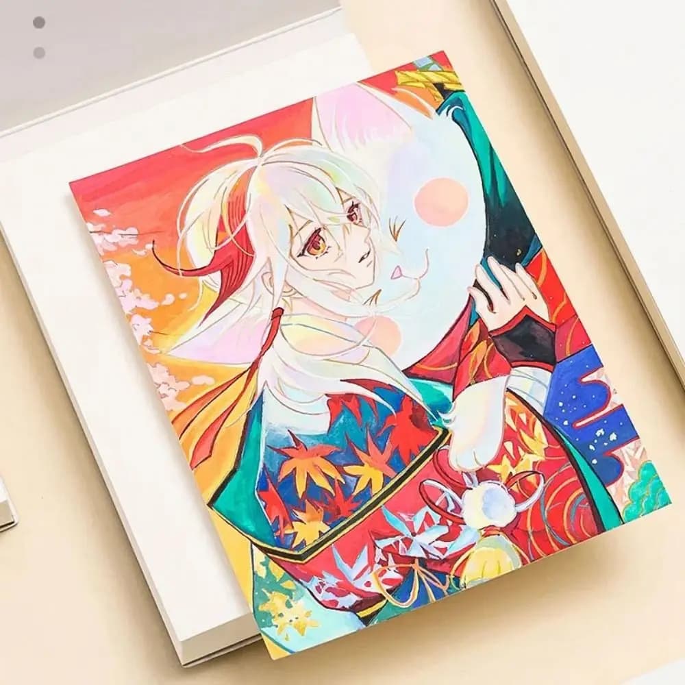 Thick Paper Tearable Drawing Notebook Hardcover Classic Sketchbook Handbook Professional Stationery Mini Drawing Book