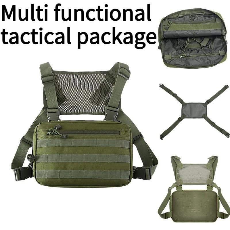 New Tactical Chest Hanging Bag Leisure Multi-purpose Large Capacity Tool Kit Outdoor First Aid Chest Bag