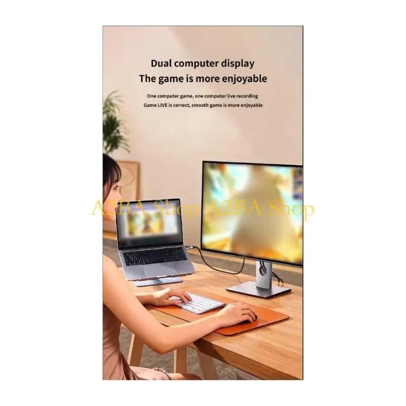 Convertitore digitale A2BA Scheda acquisizione video da USB a HDTV per registrazione video 4K 30Hz