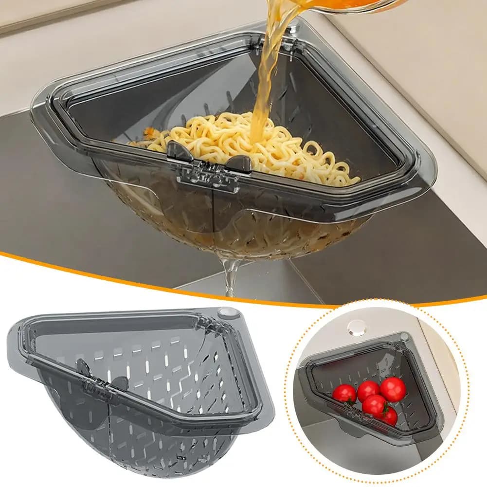 Cestello Filtro Lavello Cucina Magnetico, Cestello Raccogli Rifiuti, Scolapiatti per Frutta e Verdura, Porta Spugne, Filtro per Scarti Alimentari