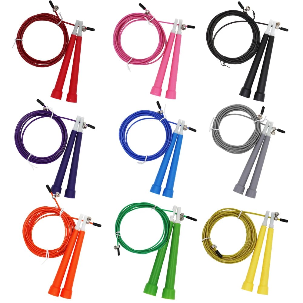 Fast Jumping Racing Steel Wire Durable Fast Jumping Rope Sports Cable Children Exercise Gym Training Equipment at home