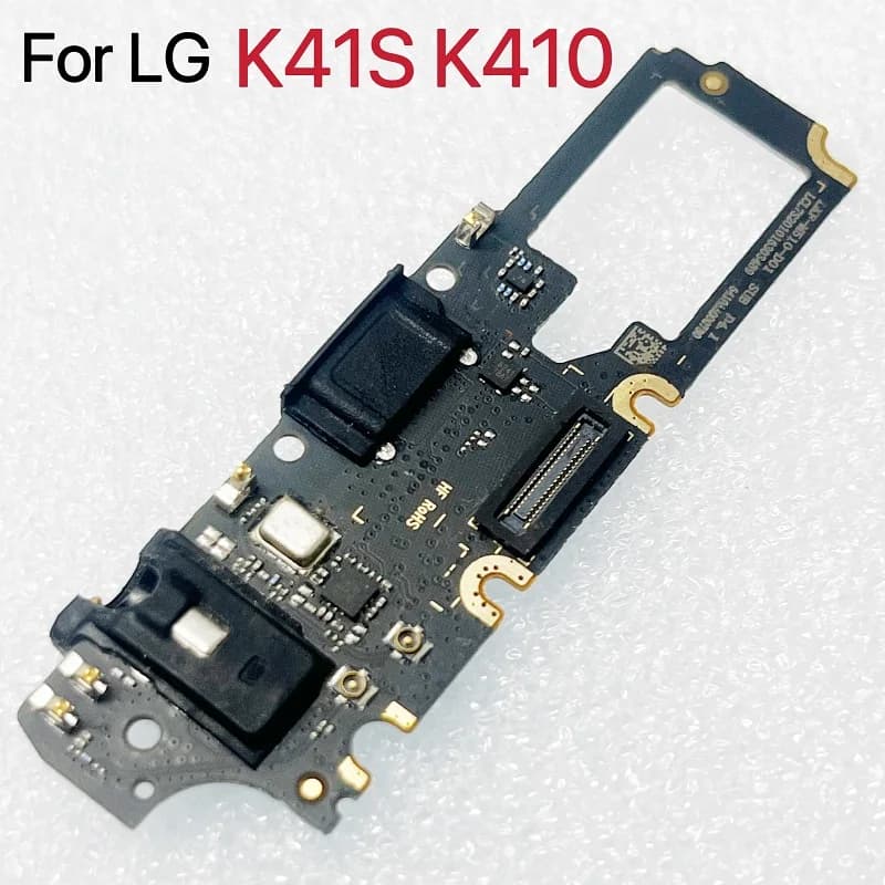 Connettore cavo flessibile per scheda porta di ricarica USB per modulo microfono LG K41S K410 LMK410EMW, LM-K410EMW, LM-K410
