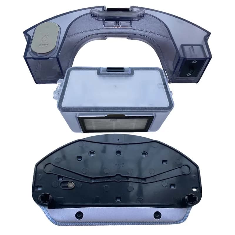 Robot Vaucum Pulitore Scatola di Polvere o Serbatoio Dell'acqua Staffa Mop per Nedis WIFIVCR001CBK Haier TL30U1 RWA3026BU1 Uoni T880 Parti di Robot