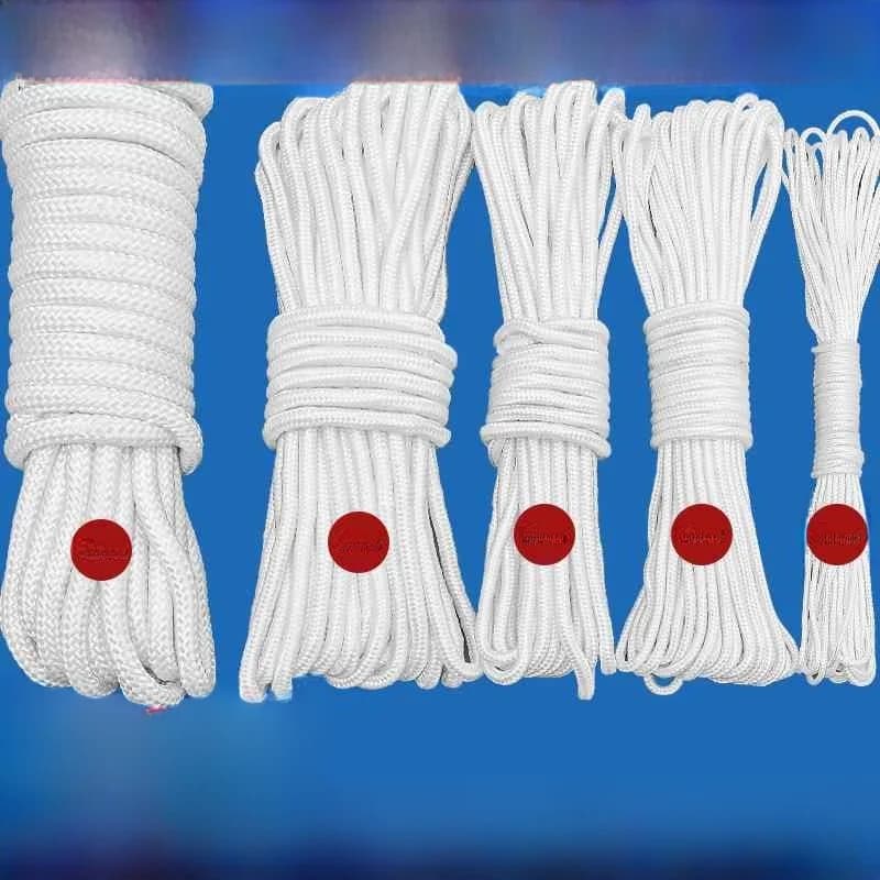 Nylon Durable Fine Rope for Outdoor Camping Laundry Drying Pole Tent Binding Rope Mountain Climbing Rope Flagpole Rope