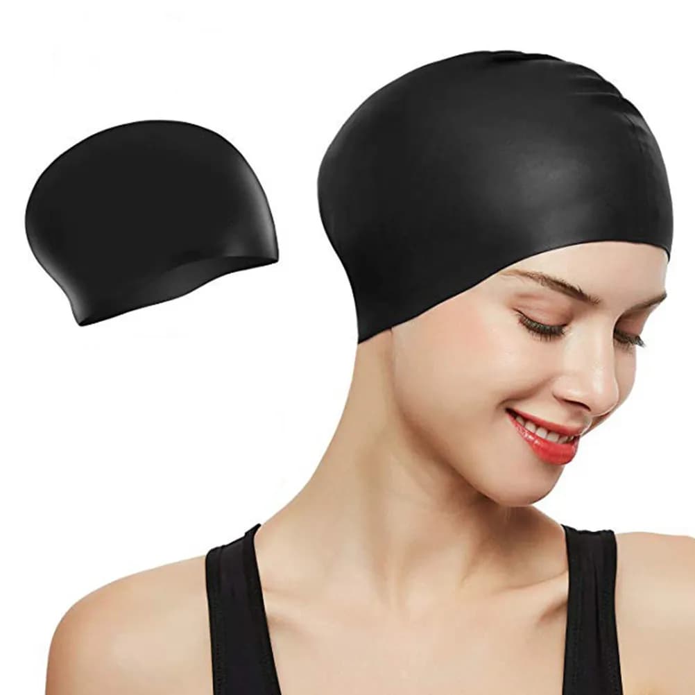 Waterproof Women's Silicone Headphone, Flexible Ear Guard, Ideal for Long Hair, for Pool and Bathroom