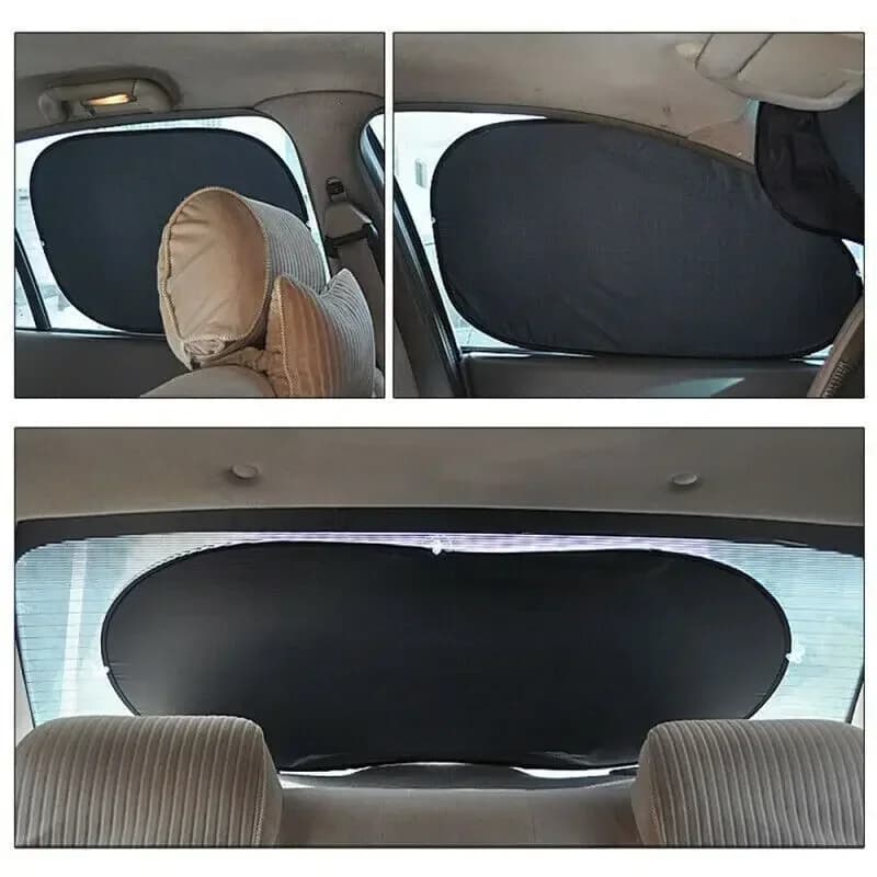 Set di 6 Parasole Universali per Auto, Visiera Pieghevole Riflettente per Parabrezza, Protezione Solare per Finestrini Auto, Accessori
