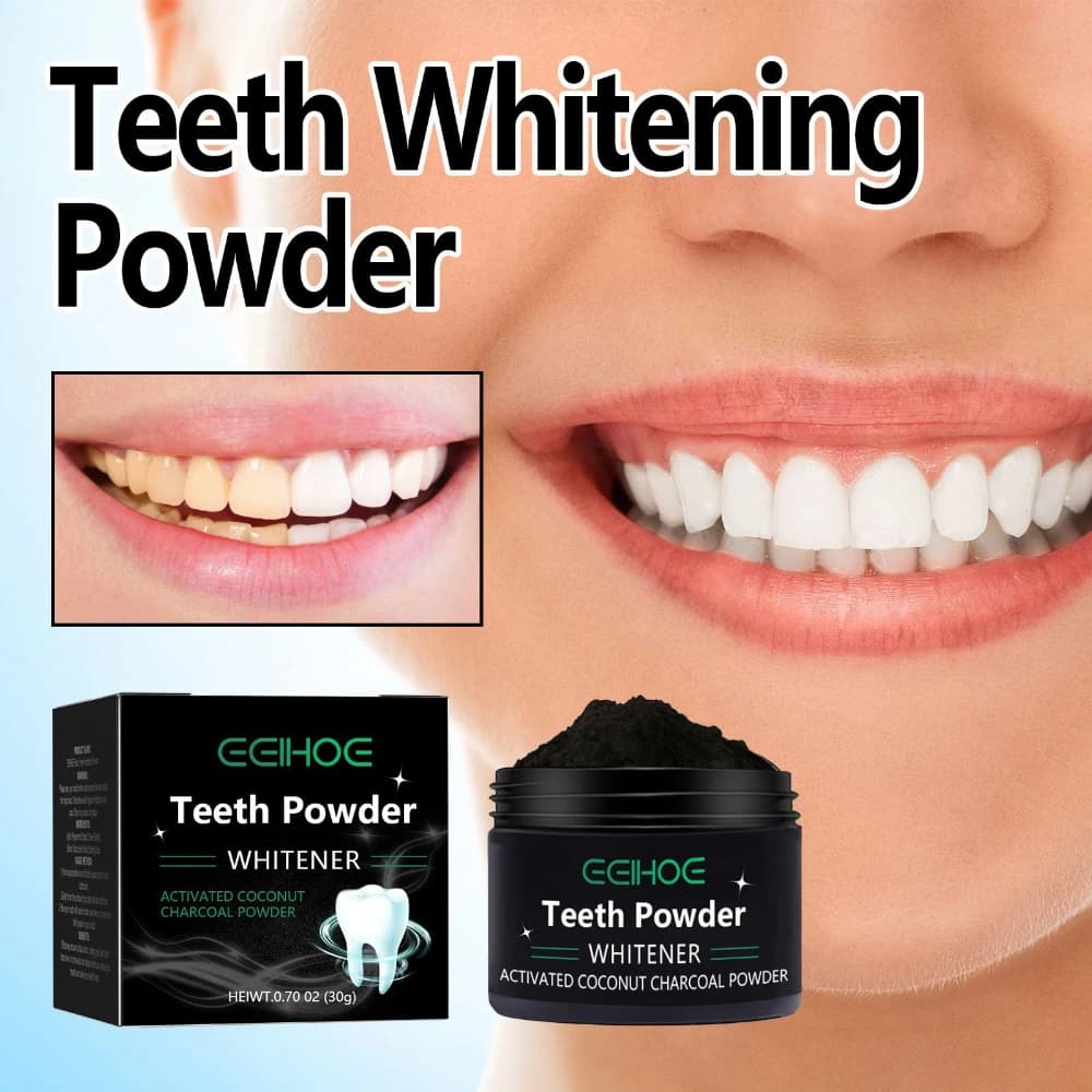 Slinging powder for teeth for food use 100% pure active teeth whitening powder Improves teething and refreshing breathing stains