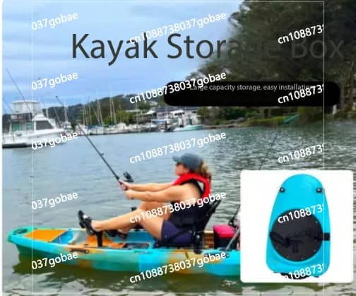 Contenitore per Pesci Vivi da Barca, Box Portaoggetti per Paddle Board e Kayak, Valigia Rotazionale per Kayak, Contenitore Gonfiabile per la Pesca