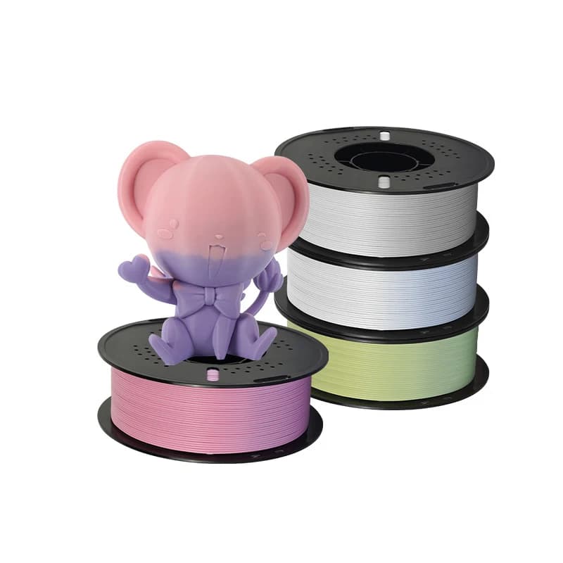Pla 1 kg 1,75 mm ±0.03 mm for 3D printer 3D printing material from low temperature to high temperature discoloration