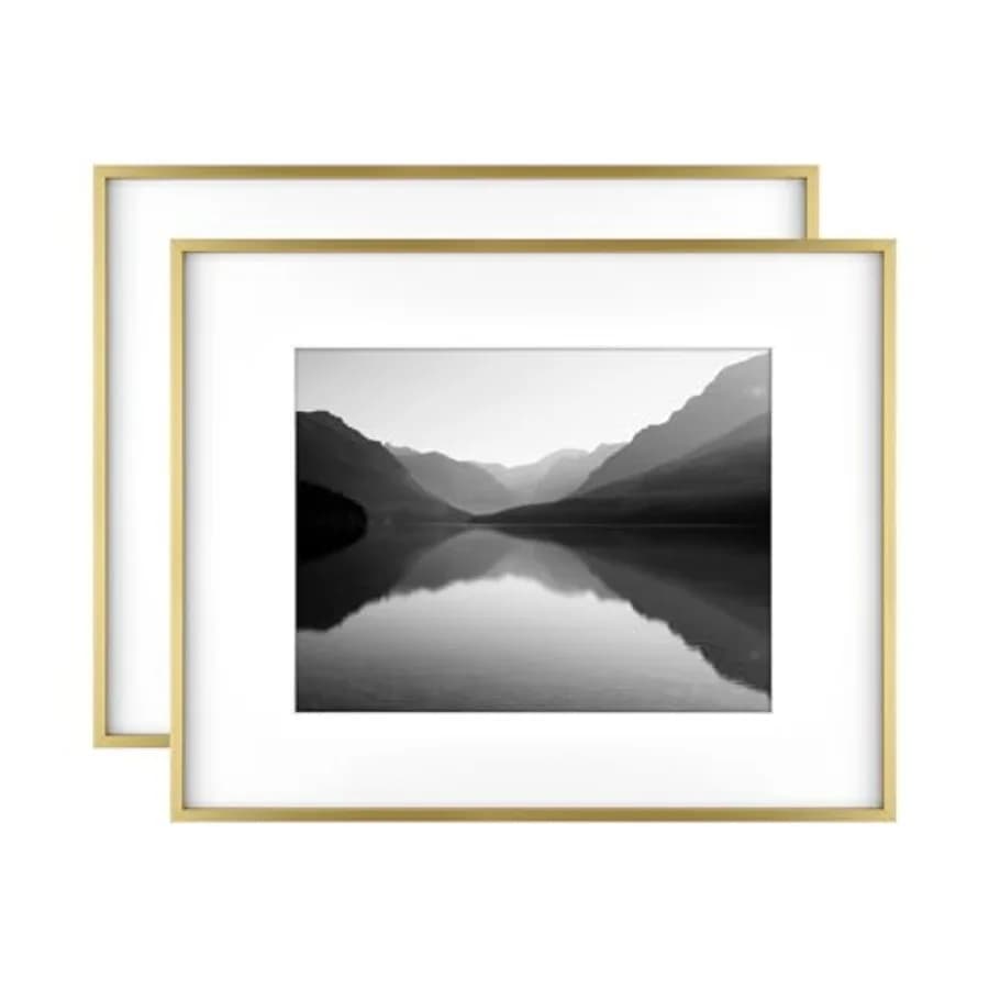 Cornice in Metallo Master and Co. con Display per Foto, Cornice da Parete Verticale e Orizzontale per Foto e Opere d'Arte