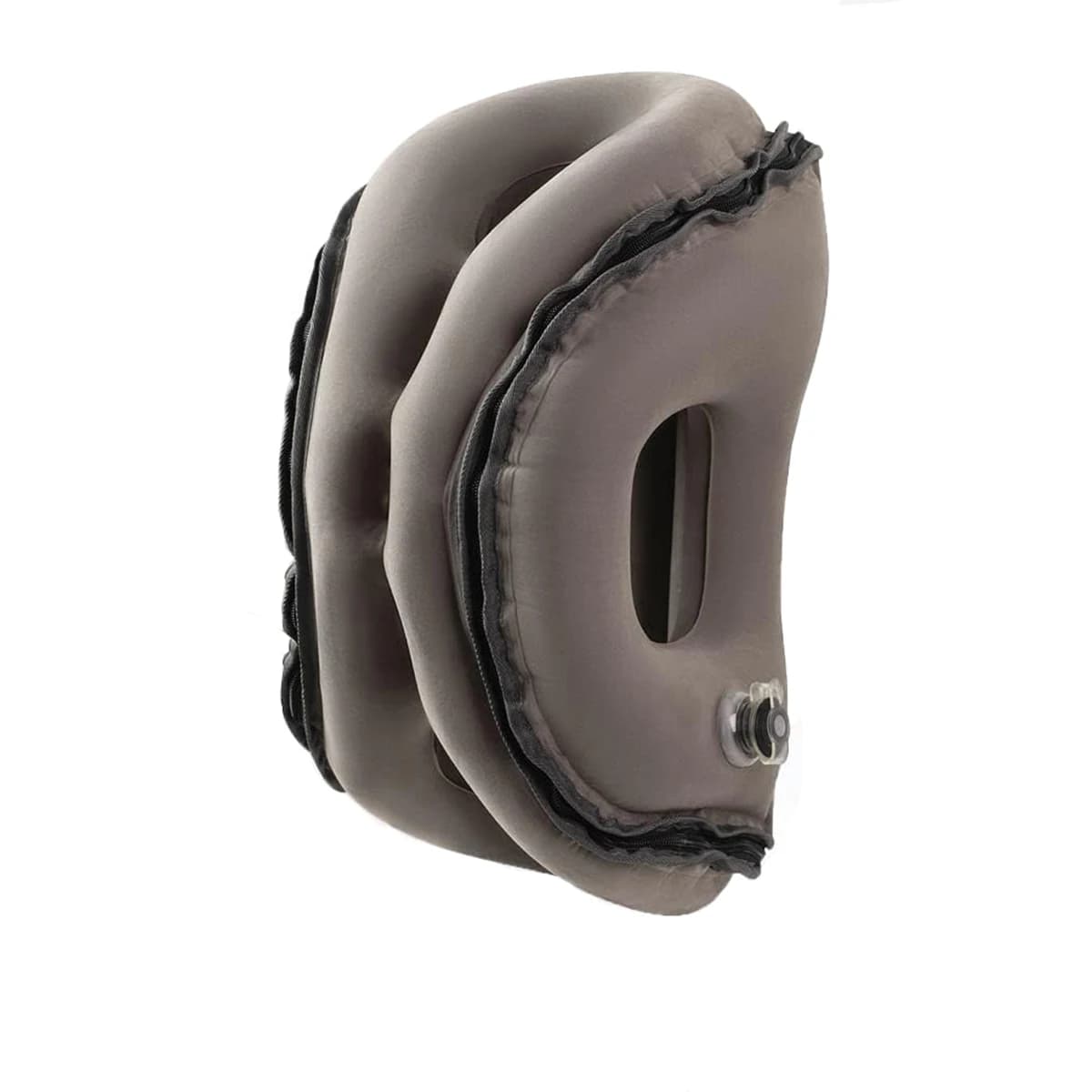 Nuovo Cuscino da Viaggio Gonfiabile con Supporto per il Collo, Portatile per Aereo, Auto, Bus, Treno, Ufficio, Riposo e Supporto