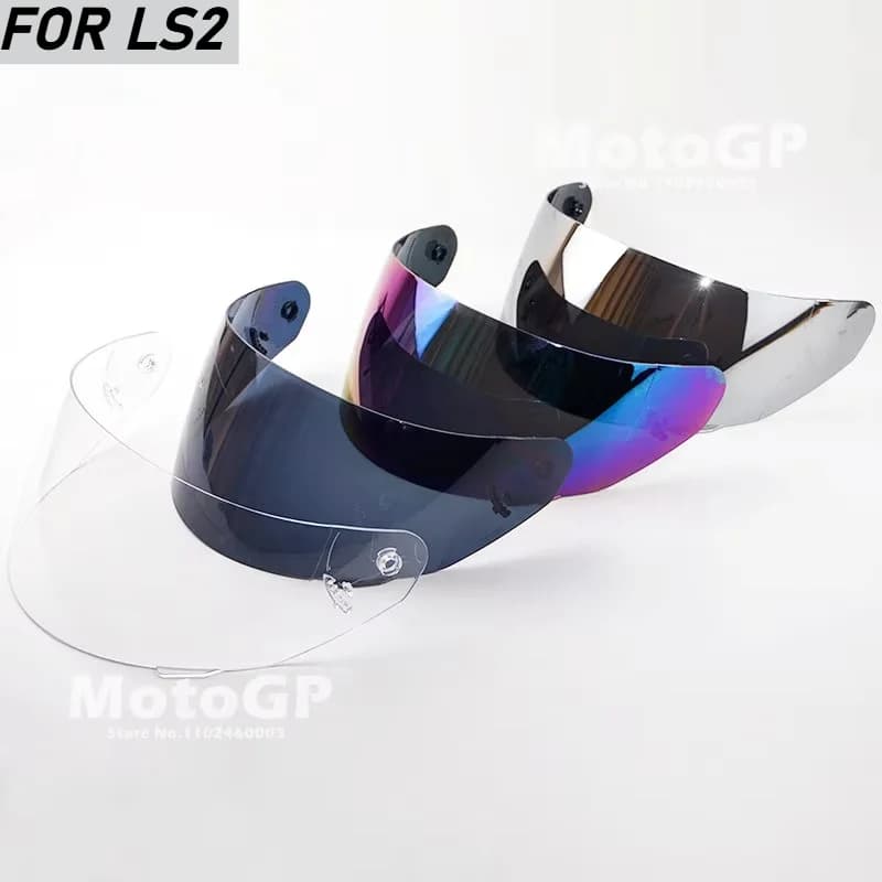 Per LS2 MHR-FF-15 Visiera per casco moto in vetro per LS2 FF352 FF351 FF802 FF369 FF384 Lente per casco integrale