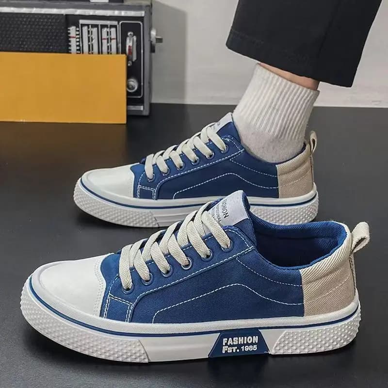 Men's Classic Canvas Shoes Spring Collection Breathable Anti-slip Shoes Casual Versatile New Season
