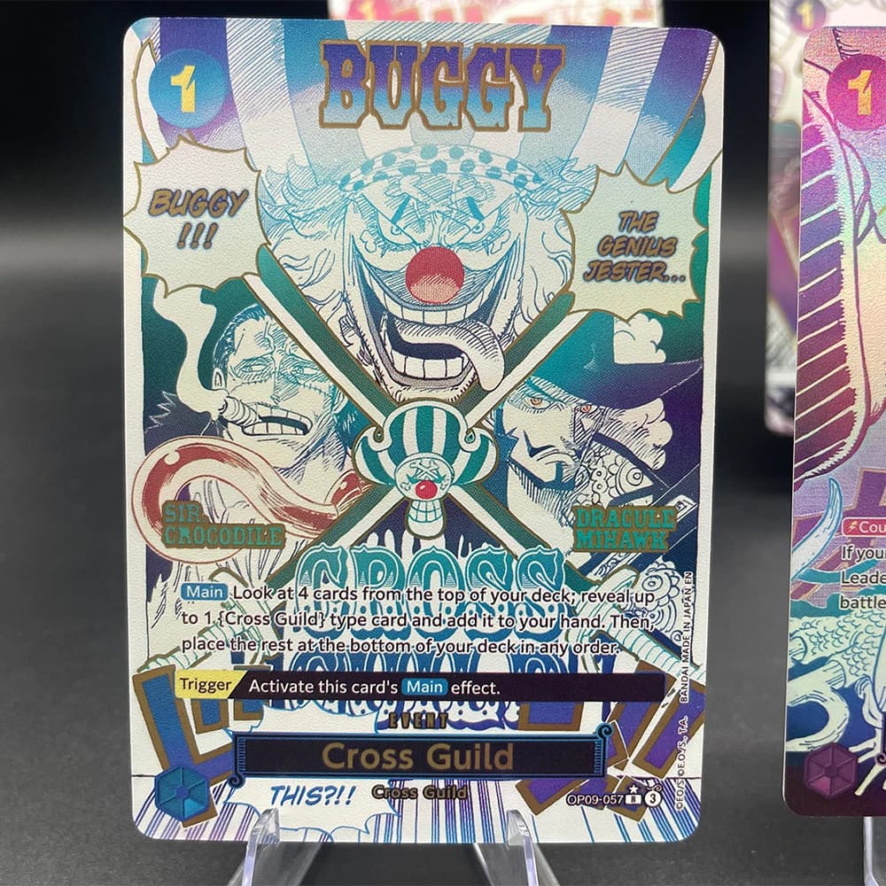 Collezione di Carte Anime Proxy OPCG 2025 OP09-096 PRB02 # 096 La mia era...inizia!!! Event Alt Art Teach Op09-020 Flash Card Gifts