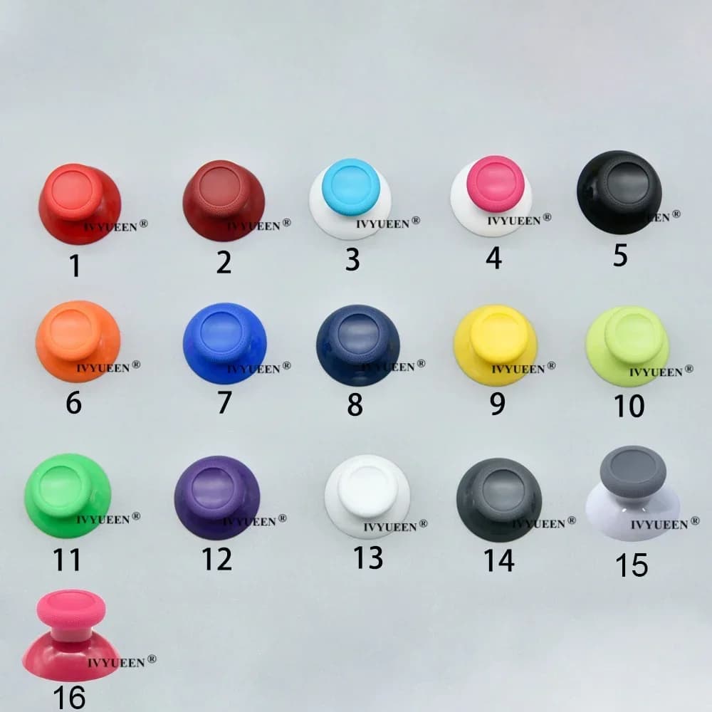 IVYUEEN 1 PCS 3D Joystick Analog Thumb Stick Grip Cap Buttons for Xbox One Series S X Core Controller Thumbsticks Cover