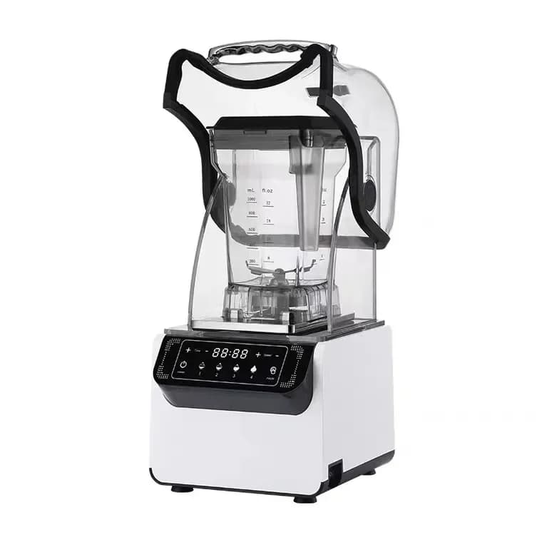High-end commercial smoothies machine with sound-absorbing cover, blender, kitchen machine, high power smoothing machine