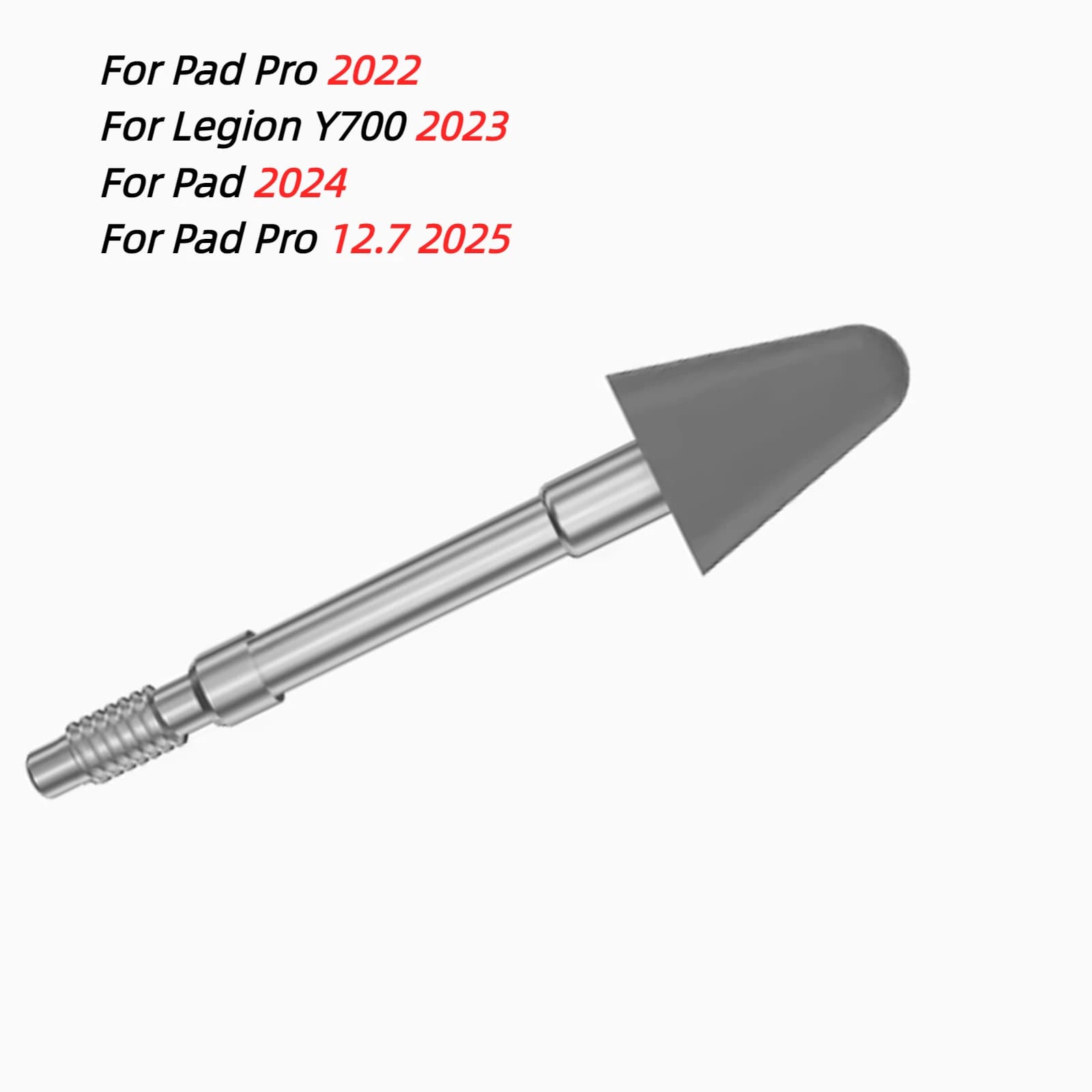 Punta di Ricambio per Penna Stylus Compatibile con Xiaoxin Tab Legion Y700 2023 / Pad 2024 / Pad Pro 12.7 2025 / Pad Pro 2022