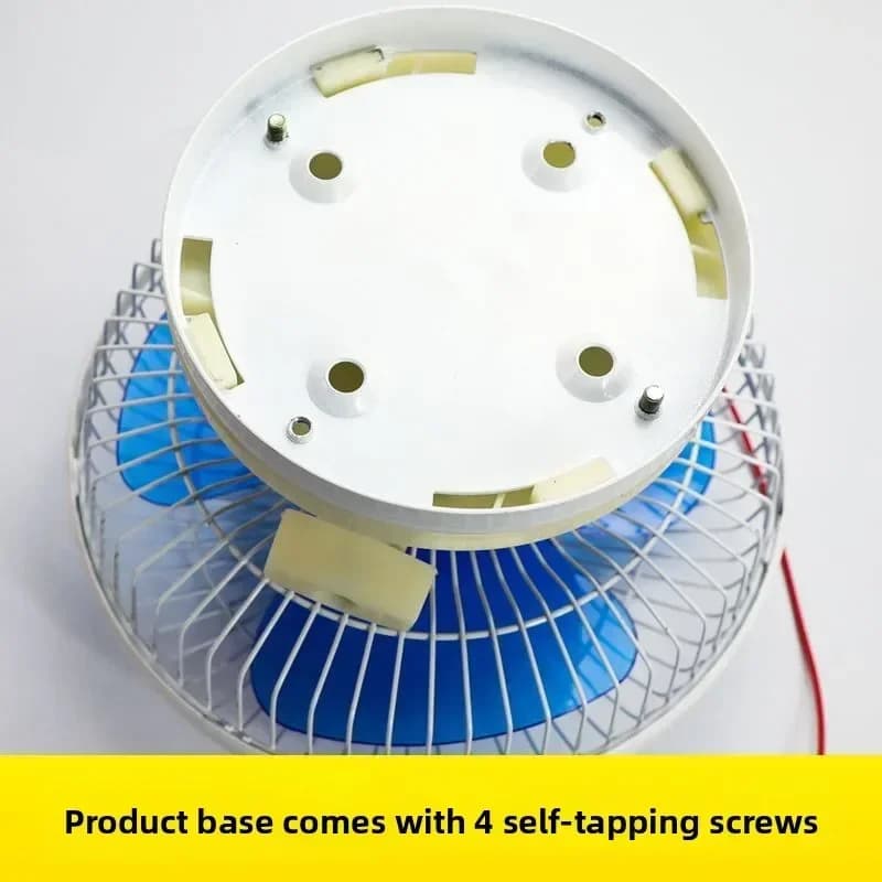 Ventilatore da Tetto per Auto 24V/12V, Potente e Durevole, per Camion e Veicoli Commerciali, con Motore in Rame e Cuscinetti Rinforzati