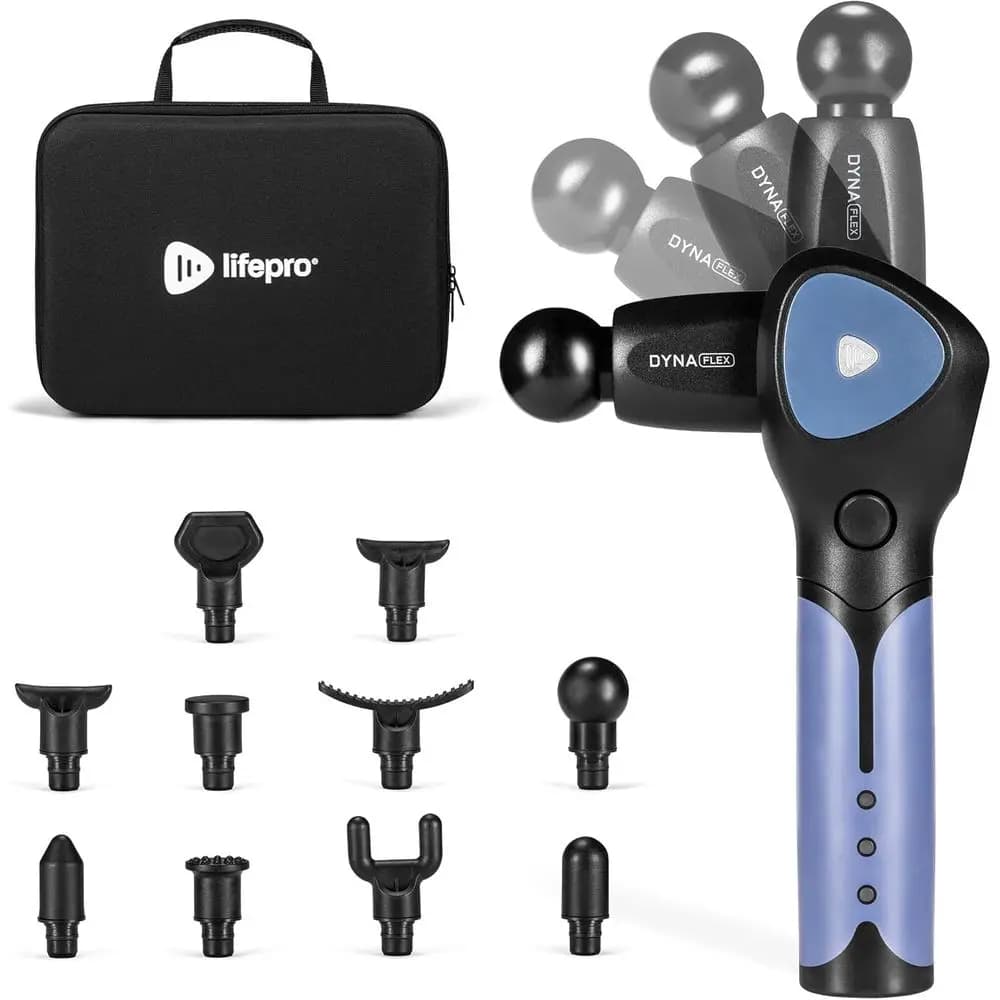 HSA Eligible Percussion Massage Gun – Portable Massage for Deep Fabrics or Athletes – Muscle Recovery Tool or Men and Women – Silent, Po