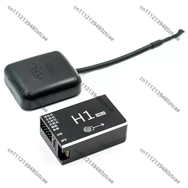 RC Helicopter GPS Gyro Flight Controller, 3D Aerobatic Stabilizer With Auto Return For 450~700 Size Model Helicopter