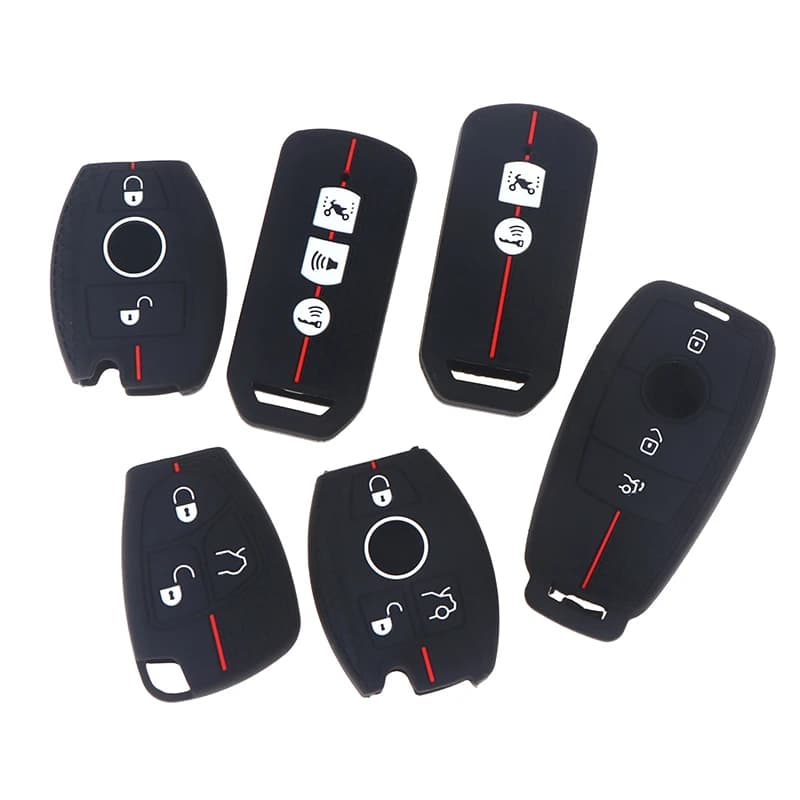 1PCS di Alta Qualità Del Silicone Chiave Della Protezione Della Cassa Chiave Del Motociclo Chiavi A Distanza Borsette Copertura Per SH 125 PCX 150 Forza 350 Chiave Fob copertura