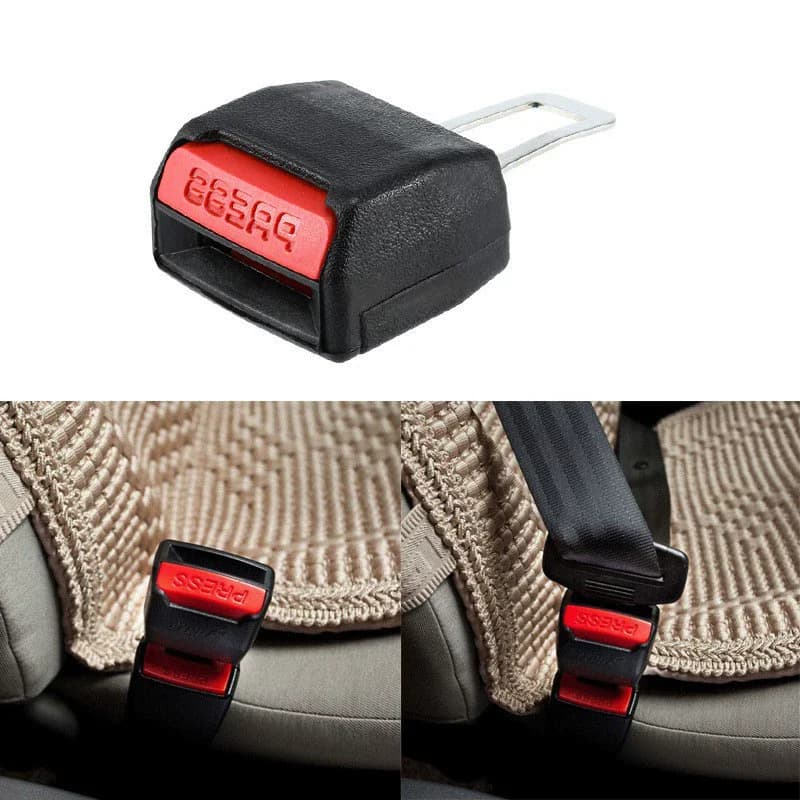 2 Pezzi Estensore Universale per Cintura di Sicurezza Auto, Clip di Prolunga per Cintura di Sicurezza, Accessori per Interni Auto