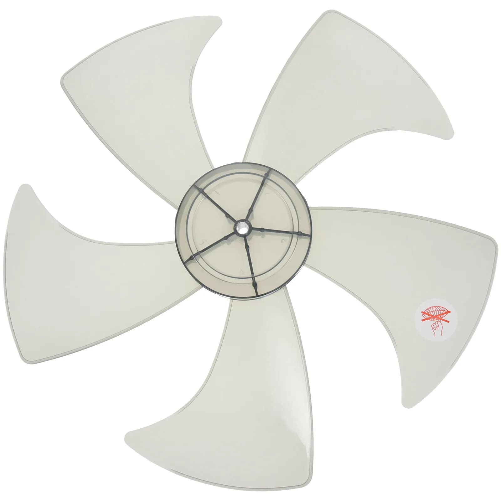 Set di 5 Pale di Ricambio in Plastica per Ventilatori da Terra, a Piantana e da Tavolo, Resistenti, Silenziose e Durevoli