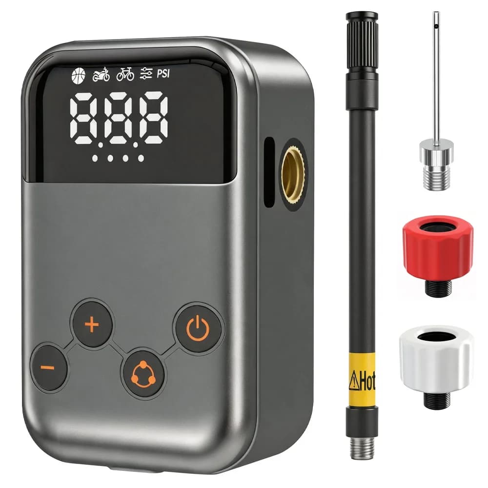 Mini air pump portable electric bike air pump bicycle air pump riding tire outdoor carry