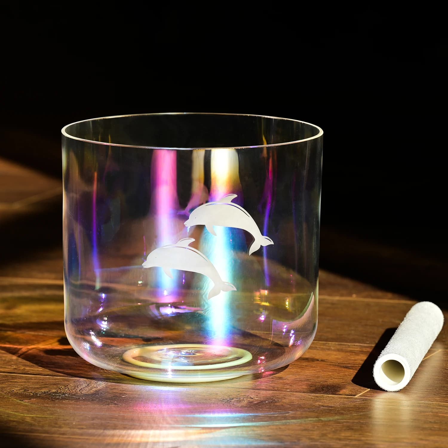 Alchemy Dolphin Crystal Singing Bowl Singing Bowl Quartz Singing Bowls With Sound Healing Instruments
