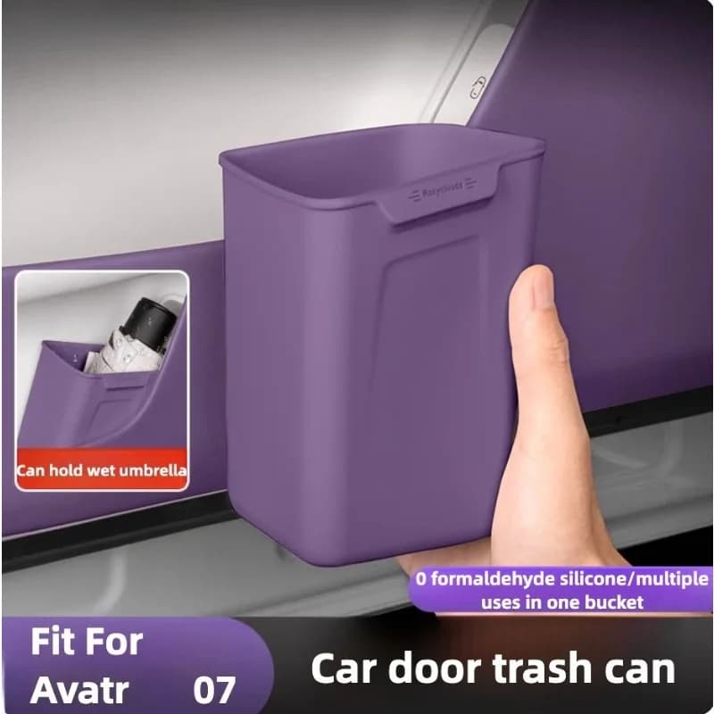 Per Changan Avatr 06 e 07 2025-2026 Pattumiera per auto, Portaombrelli, Scatola portaoggetti laterale per porta Accessori interni