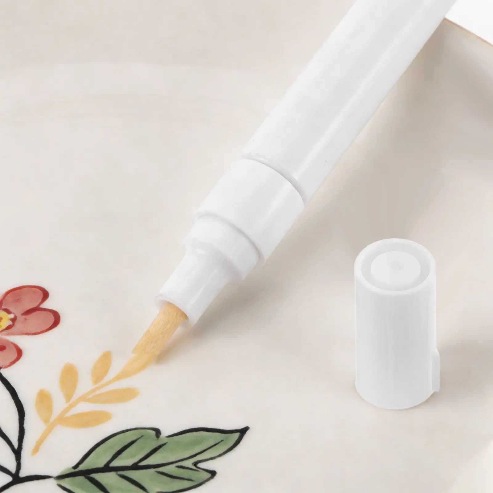 10Pcs Lightweight Refillable Paint Markers Empty Aluminum Tube 4.5mm Smooth Flow Fine Tip for Acrylic Refill Graffiti Touch Up