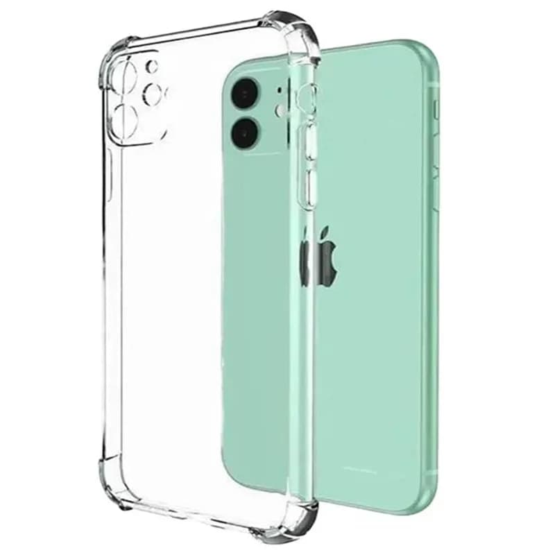 Clear Phone Case For iPhone 11 12 13 14 15 16 Pro Max Mini 16E 7 8 Plus Xr Xs SE 2020 2022 Silicone Soft Transparent Cover