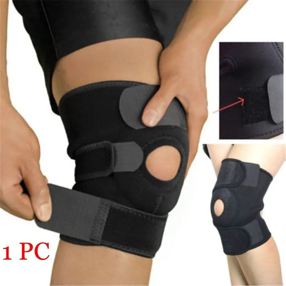 Caldo traspirante Mantieni caldo Escursionismo Sport Wrap Brace Supporto per ginocchio Artrite Prevenire la protezione della rotula