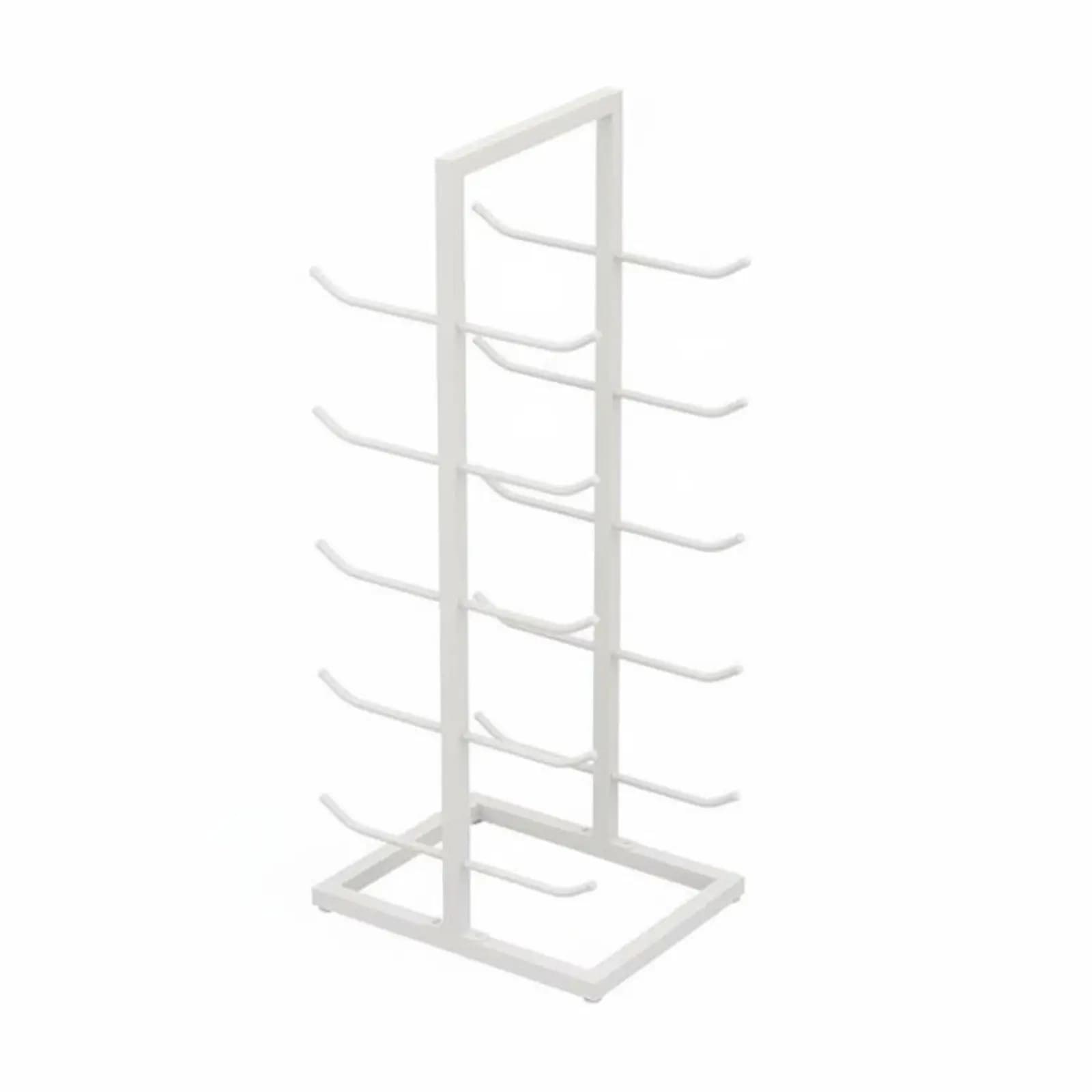 Fitness Equipment Holder Multi Layer Storage Rack for Thick Exercise Mat Foam Roller in Sports Mats Gym