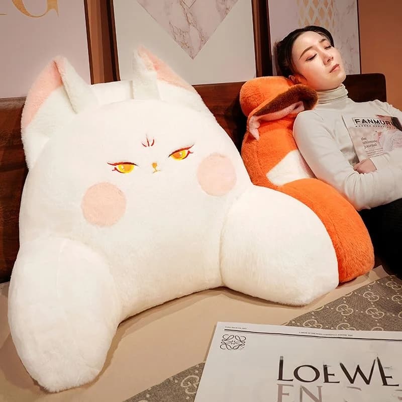Cuscino Morbido Design Ergonomico per Ufficio, Divano, Soggiorno, Grande Cuscino per Dormitorio Studenti, Supporto Lombare