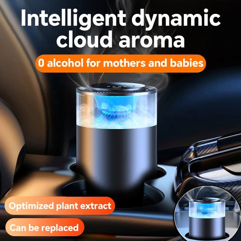 Deodorant Auto Perfume Perfume for Intelligent Cloud Fragrance Machine Car Interior Intelligent Induction Control Air Purifier